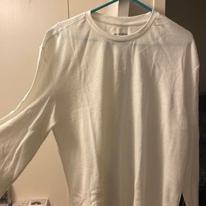 Long Sleeve White T-Shirt (Comfy Fit)